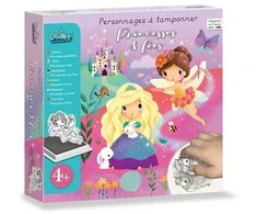 Créa Lign' Antspaudų rinkinys - Princesės