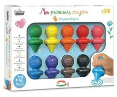 Créa Lign' Pirmosios kreidelės, 9vnt.