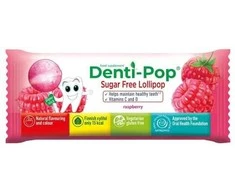 DENTI_POP čiulpinukas su vitaminais C ir D, Aviečių skonio