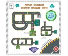 Djeco Crazy motors - Milžiniška dėlionė - Miesto žiedas (26 det.)