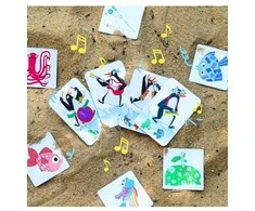 Djeco Kortų žaidimas - Roko muzikos grupė