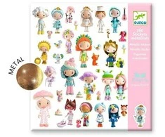 Djeco Lipdukai - 160 lipdukų - Mažasis Tinyly pasaulis