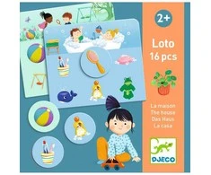 Djeco Loto žaidimas - Namai (30 vnt.) ( DJ08192 )