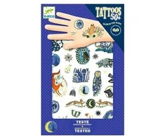 Djeco Tatuiruotės - Nakties atspindžiai (50+ tatuiruočių)