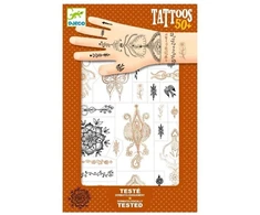 Djeco Tatuiruotės - Rytų raštai (50+ tatuiruočių)