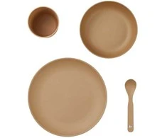 FABELAB kūdikio indų rinkinys CARAMEL