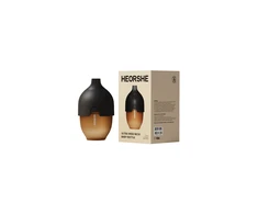 HEORSHE - Silikoninis kūdikio buteliukas, juodas, 160ml