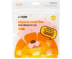 K-MOM Tarpdančių siūlas vaikams, 80 vnt., nuo 2 metų