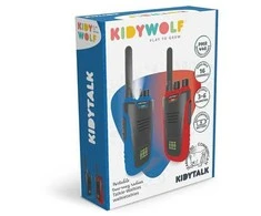 Ekids KIDYWOLF Vaikiškos racijos 2vnt. (mėlyna+raudona)