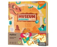 Mideer - 6in1 stalo žaidimų rinkinys / knyga