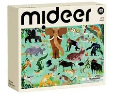 Mideer - Edukacinė dėlionė - Afrikos gyvūnai