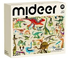 Mideer - Edukacinė dėlionė - Dinozaurų žemė