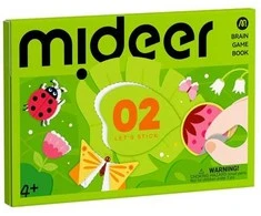 Mideer - Lipdukų klijavimo užduočių knyga - Level 2