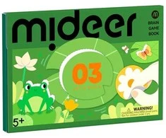 Mideer - Lipdukų klijavimo užduočių knyga - Level 3