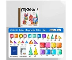 Mideer - Mix and match magnetinis konstruktorius - 66 dalių
