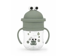 NOUI NOUI 360° puodelis-gertuvė, 250ml - The Frog Cup mint