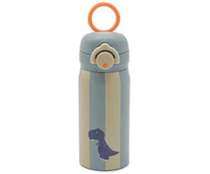 NOUI NOUI nerūdijančio plieno gertuvė, 350 ml, Dinozauras