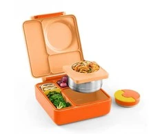 Orange Pietų dėžutė su termosu OmieBox, Poppy oranžinis