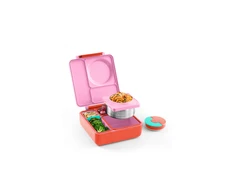 Pietų dėžutė su termosu OmieBox, Pixie pink