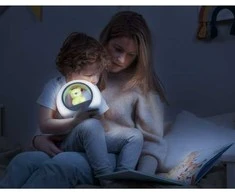 ZAZU Naktinė lempa su verksmo jutikliu, žalia