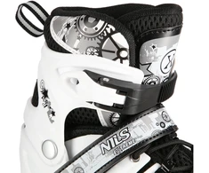 Riedučiai/pačiūžos Nils Extreme NH10905 Led - PU76 mm/82A (M 35-38)