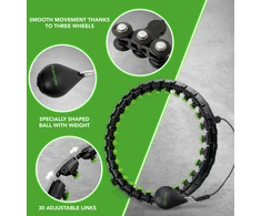None Tunturi Adjustable Hula Hoop, Large