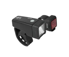 AXA Niteline T1 light set, with batteries