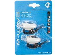 None Bicycle light set M-WAVE Cobra III