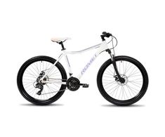 Bicycle ROMET Jolene 6.2, 26" 19" L, baltas-violetinė