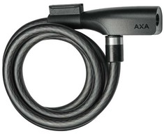 None AXA kabelinė spyna RESOLUTE 1x120, juoda, su raktu