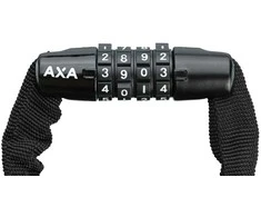 AXA Rigid Juodas Code Chain lock