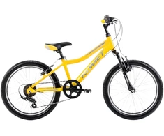 Dviratis Romet Rambler 20 KID 2 2025 yellow-pilkas