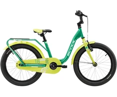 None Children's bicycle S´COOL niXe, 18" Žalias/Lime