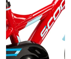 Children's bicycle S´COOL XXlite, 12" red/light mėlynas