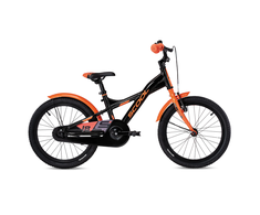 None Dviratis S'COOL XXlite 18" 1-speed coaster-brake Aliuminio juodas-oranžinis
