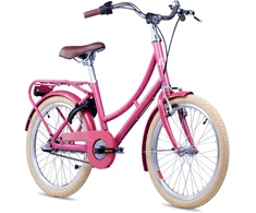 Children's bicycle S'COOL chiX Classic, 20" Berry/rusvai gelsvas
