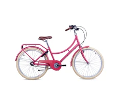 Children's bicycle S'COOL chiX Classic, 24" Berry/rusvai gelsvas
