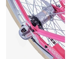None Children's bicycle S'COOL chiX Classic, 24" Berry/rusvai gelsvas