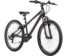 Vaikiškas dviratis S'COOL Xroc, 24" oksiduotas/rožinis