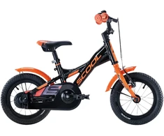 None Children's bicycle S'Cool XXlite, 12" juodas-oranžinis