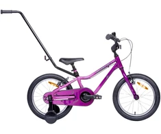 Children's bicycle TABOU Mini FR, 16" pink-violetinė