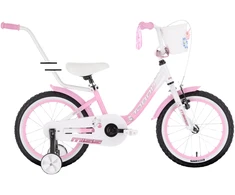 Dviratis Tabou Miss 16 pink-baltas