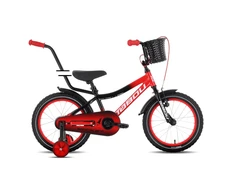 Children's bicycle TABOU Rocket Alu, 14" juodas-red