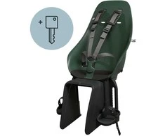 Children's chair for luggage rack URBAN IKI Ta-ke BIO, Mosu Žalias/Bincho Juodas, žalias-juodas