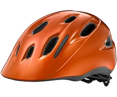 None Vaikiškas šalmas GIANT Hoot ARX, blizgus metalinis oranžinis