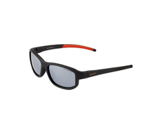 Children's sunglasses CAIRN Bloom, Matte Juodas Bright Raudona, 8-12 metai