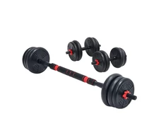 Dumbbell and barbell set CHRISTOPEIT 2-in-1 Dumbbell Set 15kg