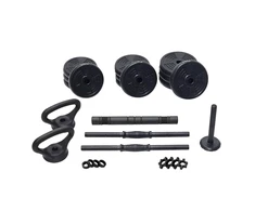 Dumbbell and barbell set CHRISTOPEIT 4-in-1 Dumbbell Set 20kg