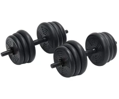 Dumbbell and barbell set CHRISTOPEIT 4-in-1 Dumbbell Set 20kg