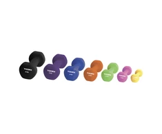 Dumbbell TOORX Neoprene Dumbbells, violetinė, 1kg